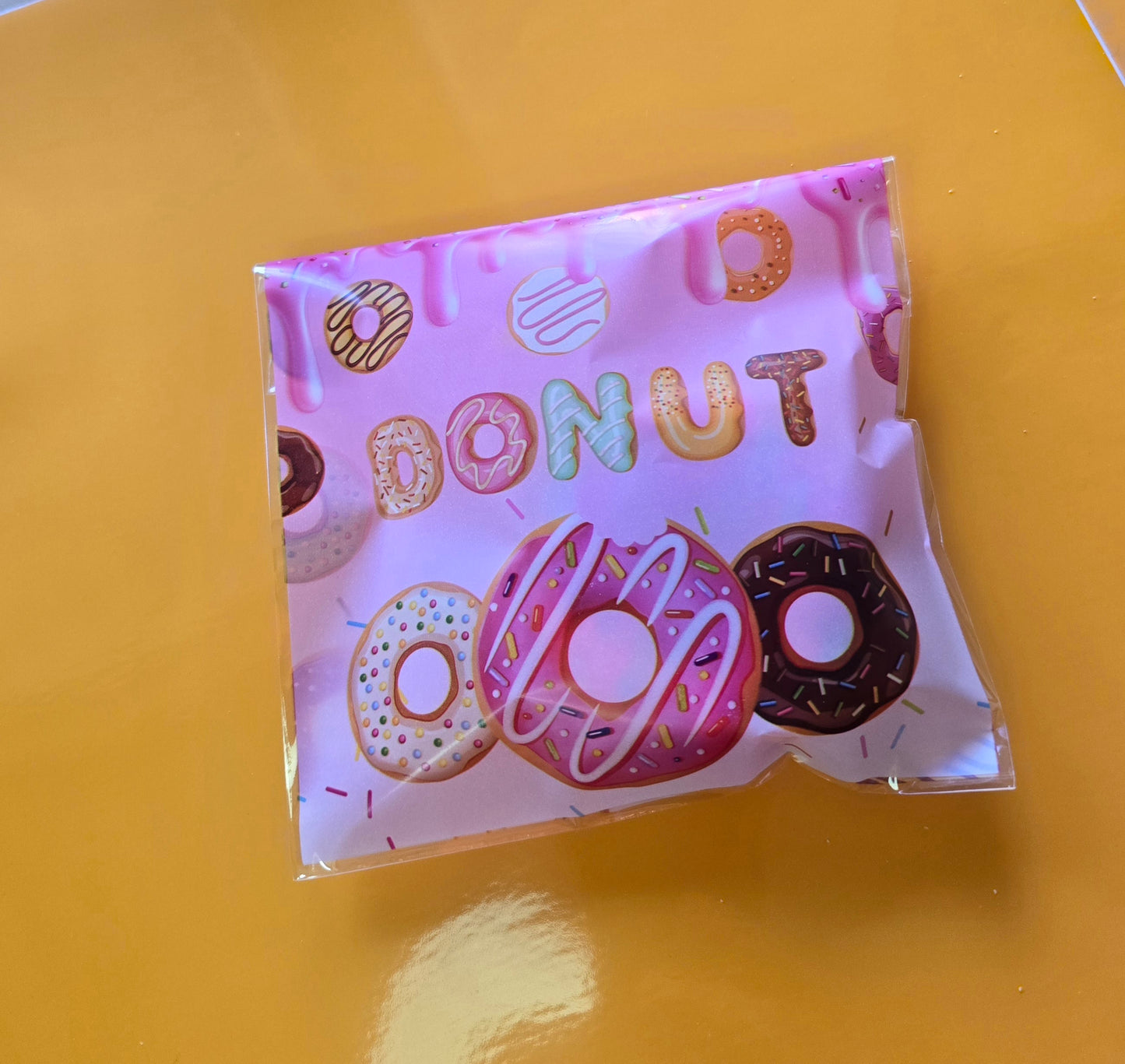 bomba de banho individual em forma de donut