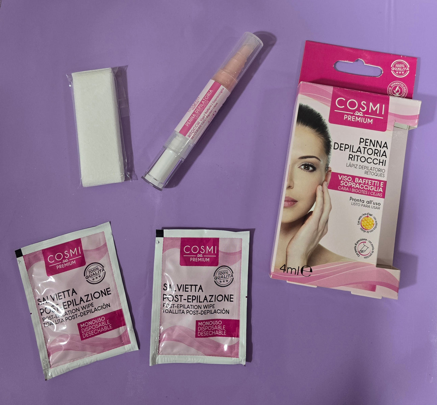 caneta depiladora cosmi