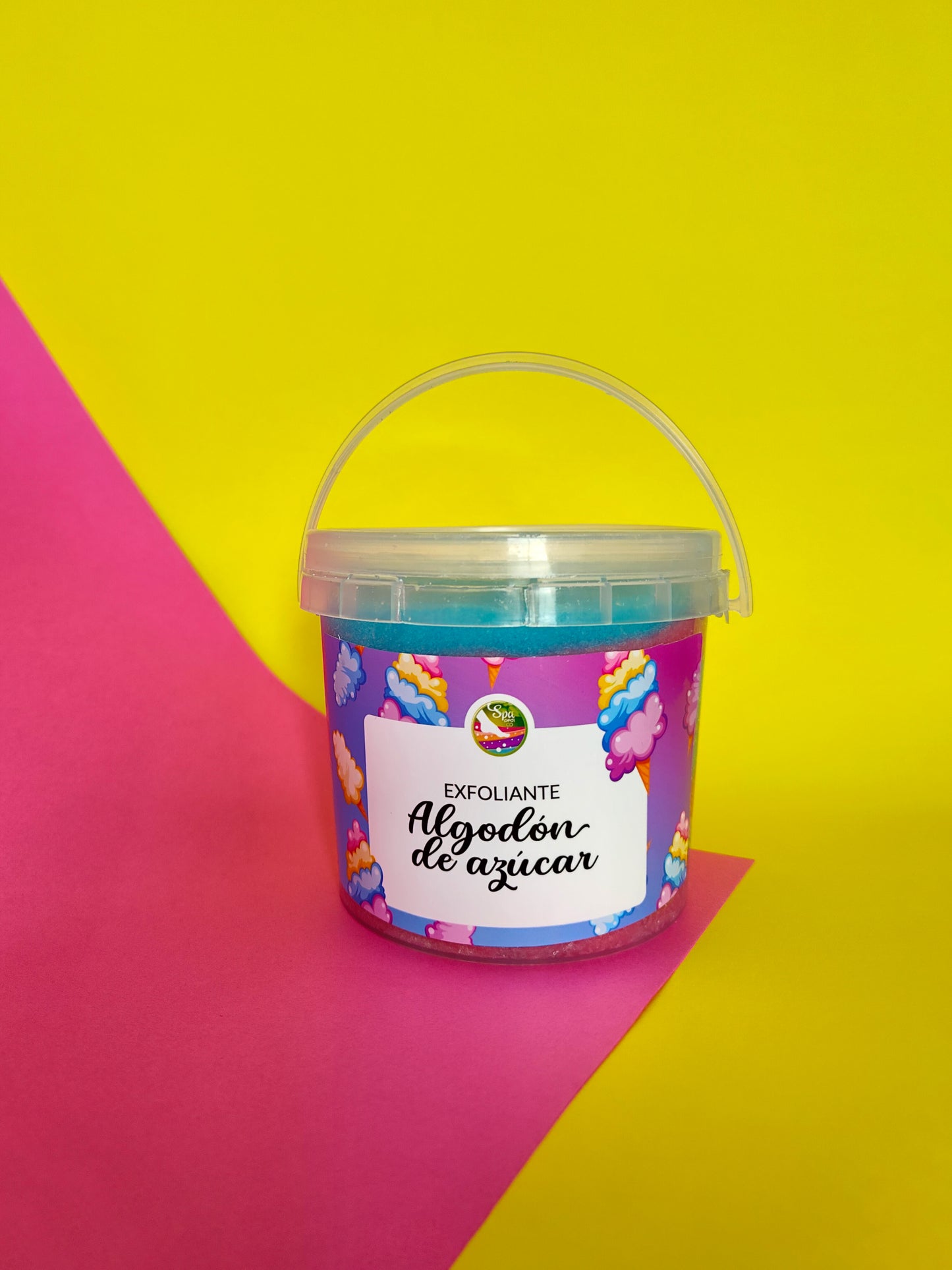 Gel exfoliante Algodón de azúcar