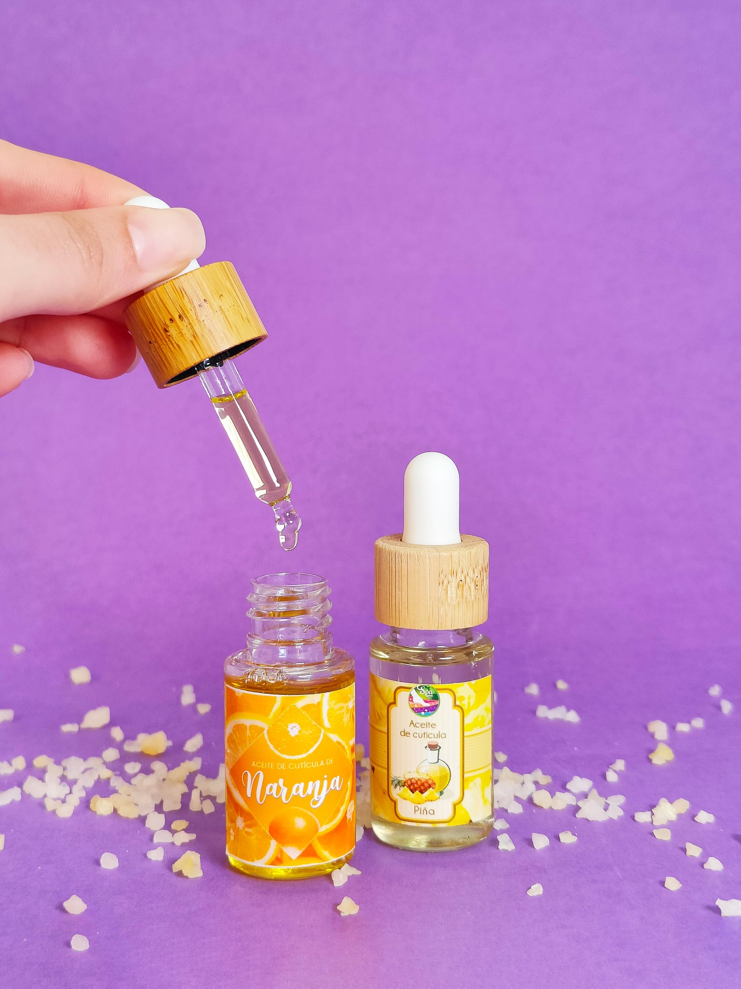Óleo de cutícula laranja