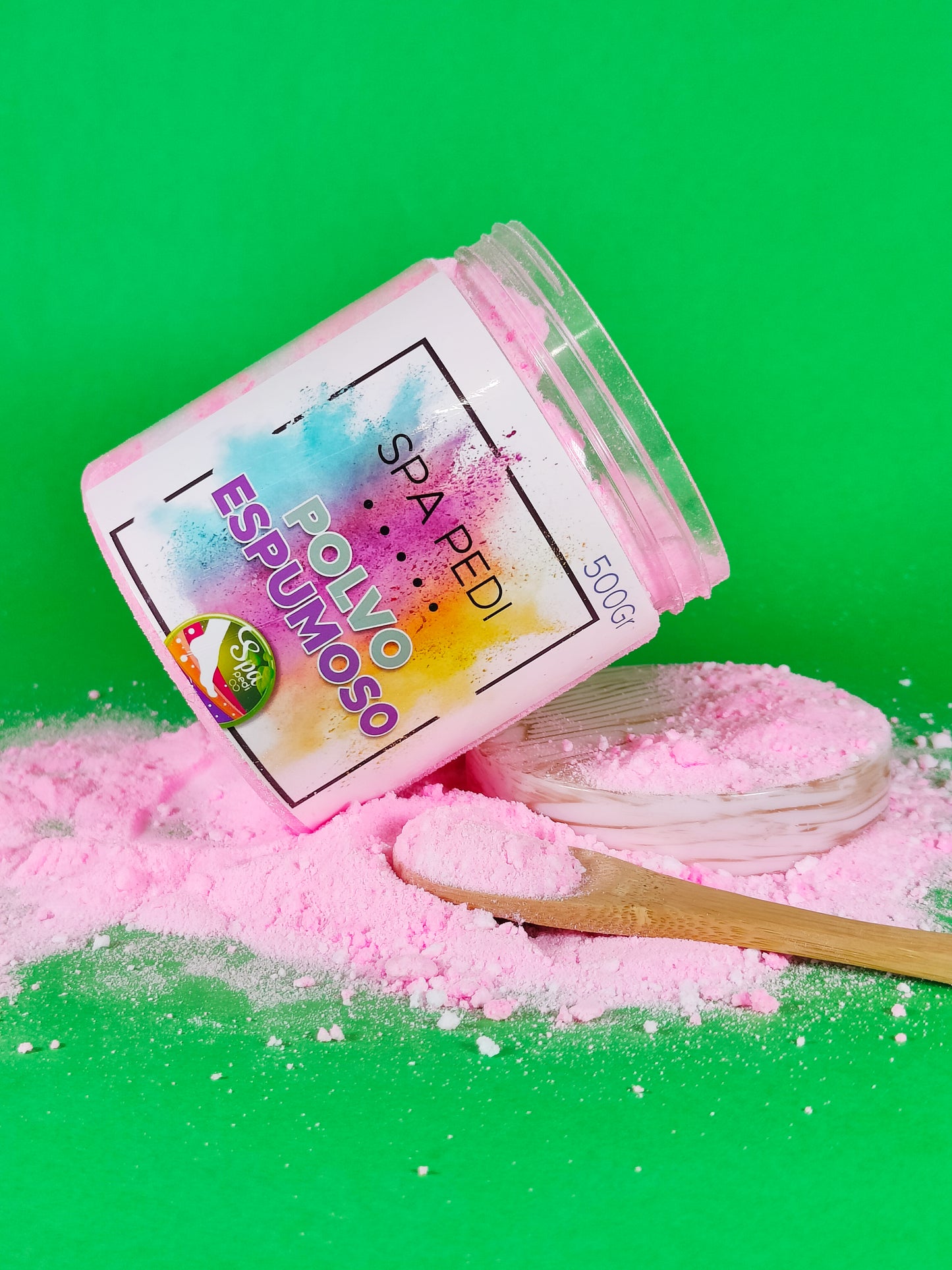 espuma em pó