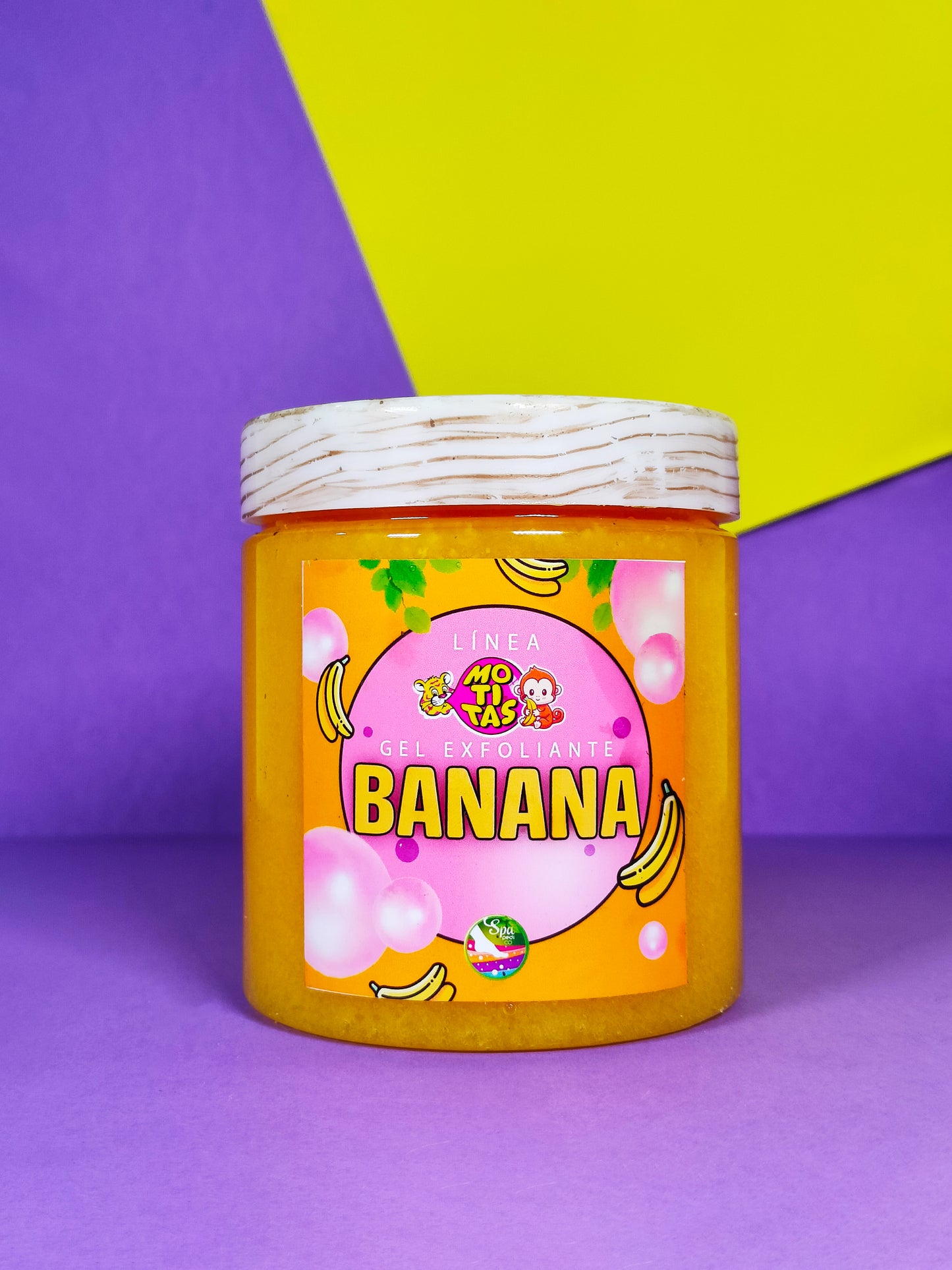 Gel esfoliante de banana