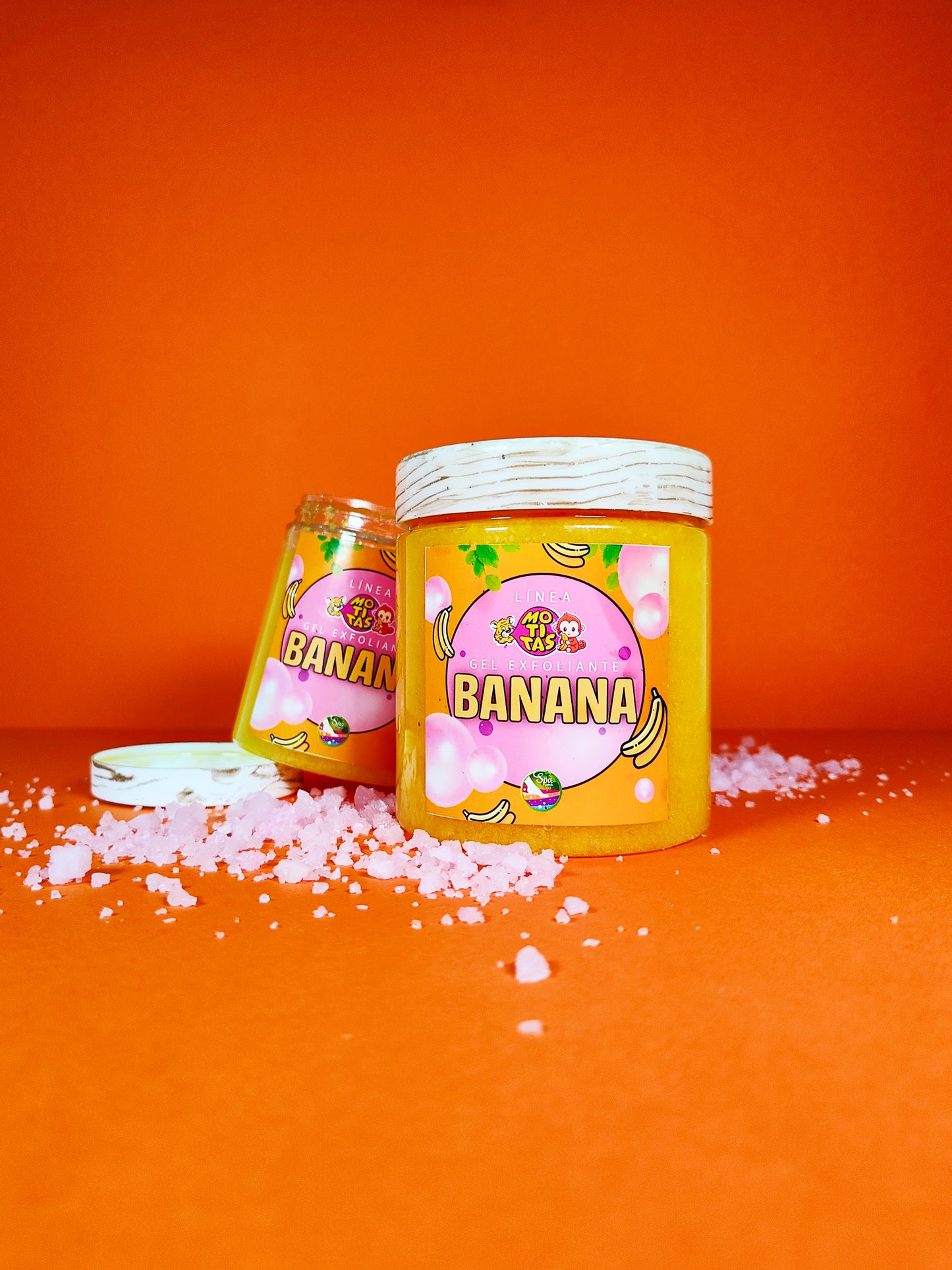 Gel esfoliante de banana