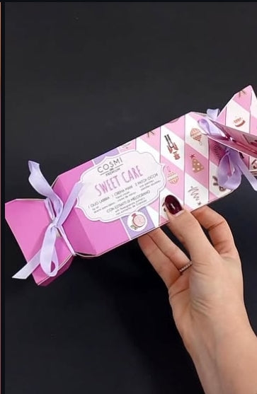 pacote de presente de doces de natal