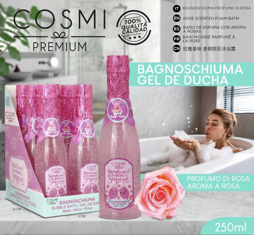 gel de banho de espuma