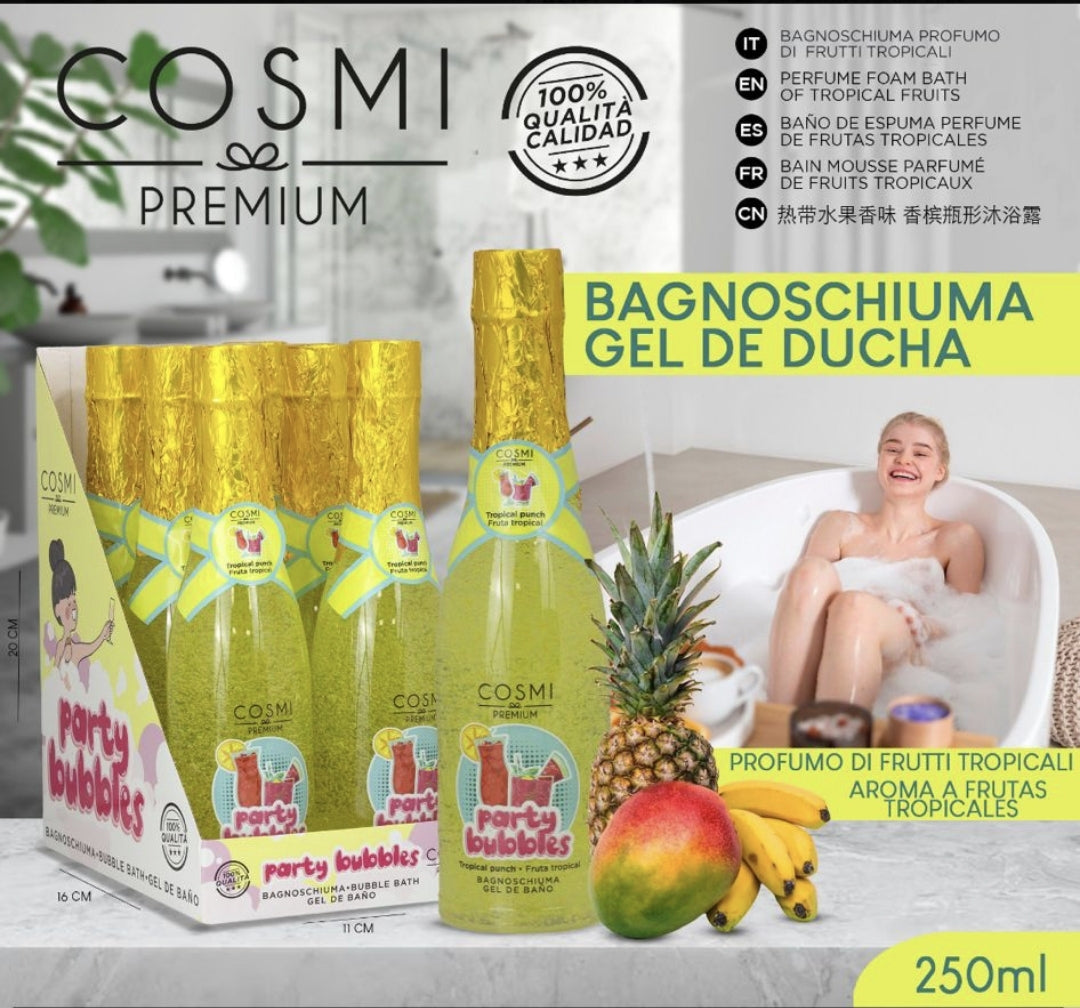 gel de banho de espuma