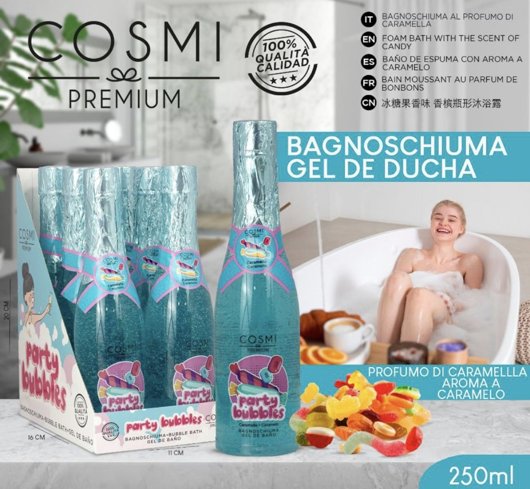 gel de banho de espuma