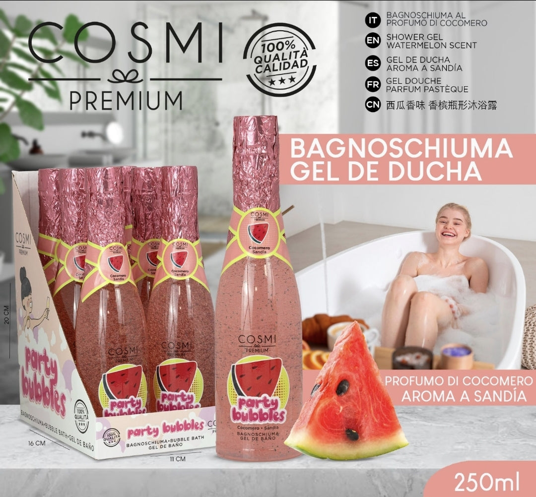 gel de banho de espuma