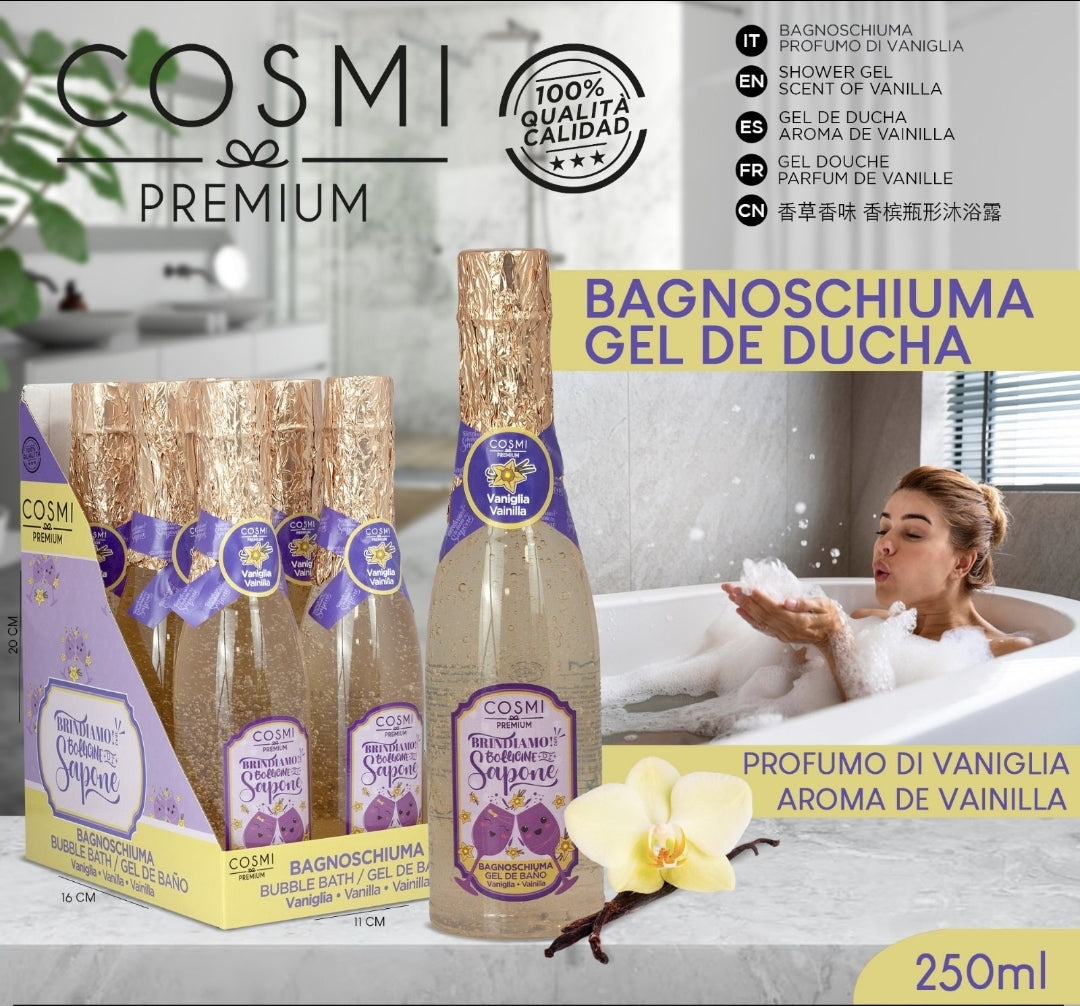 gel de banho de espuma