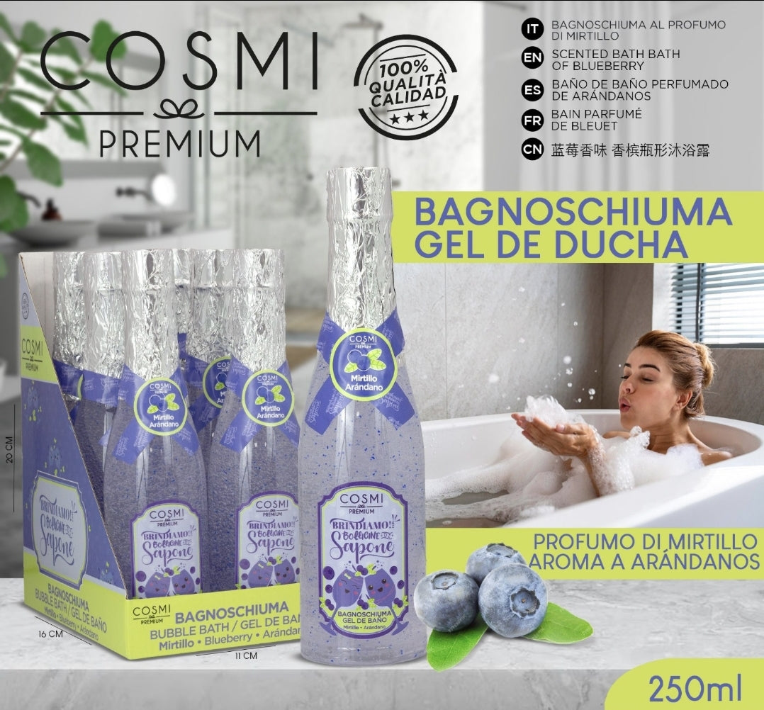 gel de banho de espuma