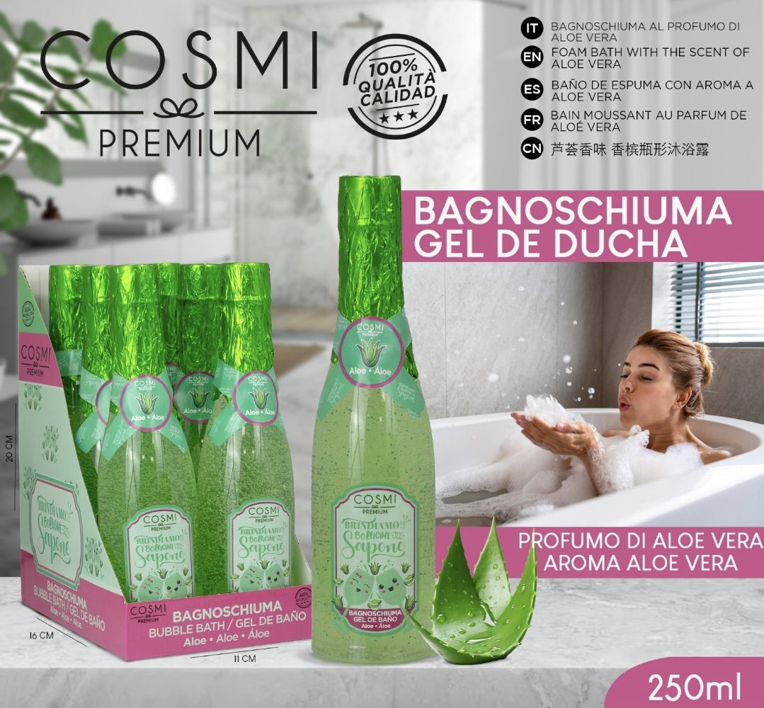 gel de banho de espuma