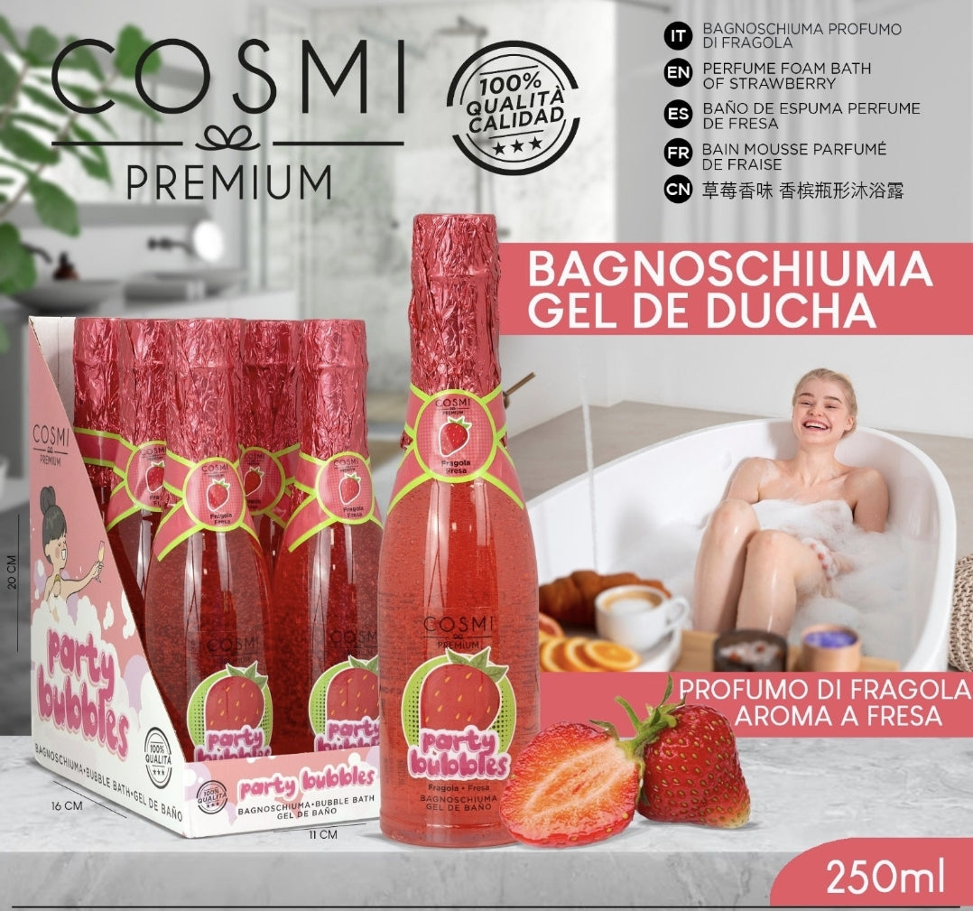 gel de banho de espuma