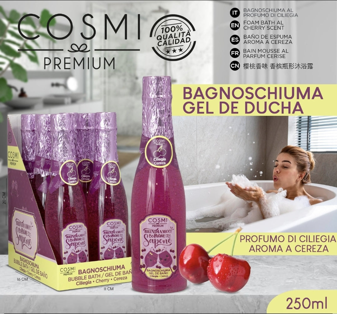 gel de banho de espuma
