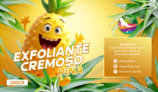 exfoliante cremoso piña