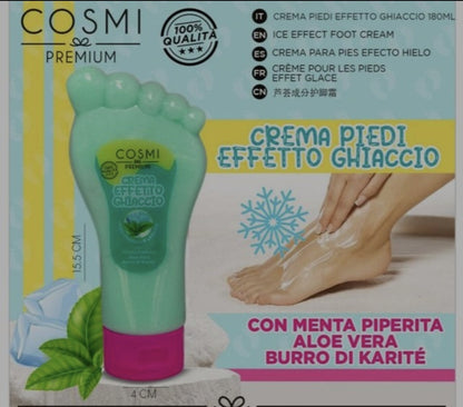 crema pedi efecto frio 180ml