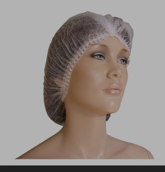 gorro desechable blanco