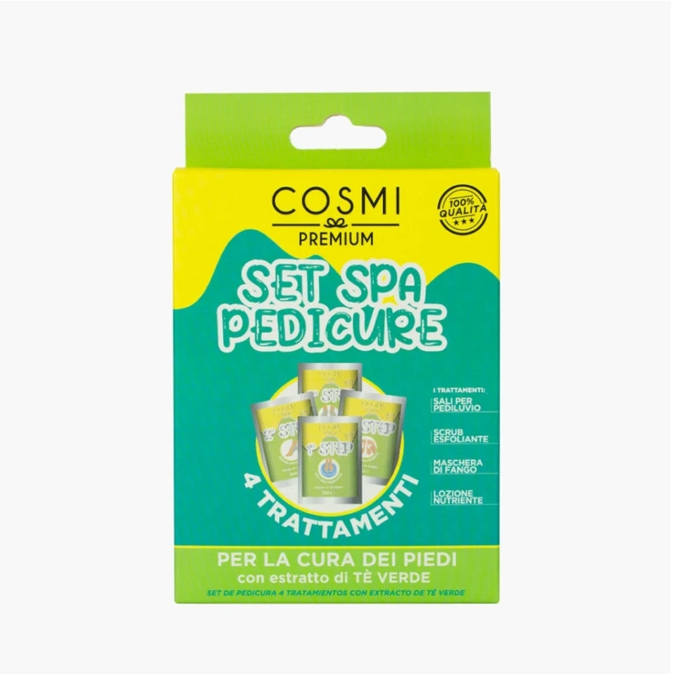 conjunto de spa. chá verde cosmi