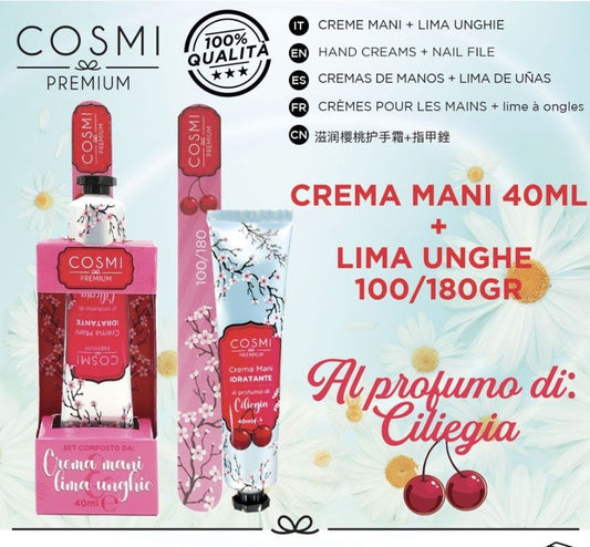 crema de manos cereza + lima