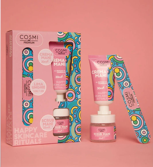 pacote de presente para cuidados com as mãos 